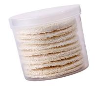 Veemoon 10pièces Éponge Démaquillante Luffa Tampons Nettoyants Pour Visage Lot De Accessoires Visage