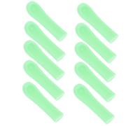Veemoon 10pièces Housses Silicone Pour Cuillères De Nettoyage Oreilles Protection Pour Outils Élimination Du Cérumen Accessoires Et Élégants Pour Nettoyage Sécurisé