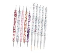 Veemoon 10pièces Kit de Nail Art à Points avec Stylos à Double Embout pour Dessiner et Décorer des Ongles avec Précision et Facilité