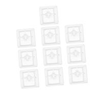Veemoon 10pièces Lot de Coques Transparentes pour Clavier Mécanique Protection pour Touches Facile à Installer Et Transporter