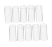 Veemoon 10pièces Ouvre-ampoules Verre Avec Manchon De Protection Transparent Outil Ouverture De Flacons Médicaux Décapsuleur