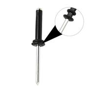 Veemoon 10pièces Rivets Aluminium pour Kayak Rivets Étanches pour Accessoires De Canoë Et Bateau Légers Et Durables Tête Standard avec Joint pour Étanchéité