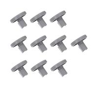 Veemoon 10pièces Roues De Remplacement Pour Panier Inférieur De Lave-vaisselle Accessoires Universels Pour Lave-vaisselle Roues Faciles à Installer Pour Glissement Optimal