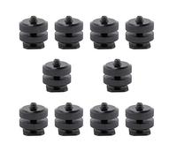 Veemoon 10pièces Support De Griffe Porte-Accessoires Alliage Aluminium avec Adaptateur Pouce pour Appareil Photo Griffe Porte-Accessoires vers Compatible avec Reflex Numériques Et Caméscop