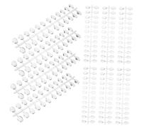 Veemoon 12 Ensembles De Cartes De Couleurs Pour Nail Art Échantillons De Faux Ongles Pointes Ovales Moyennes Outils De Pratique Pour L'Art Des Ongles Affichage Des Couleurs Des