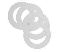 Veemoon 12 feuilles Accessoires Machine à Cire Anneaux de Protection Anti-débordement pour Chauffe-cire Professionnels Prolongent la Durée de Vie de Équipement