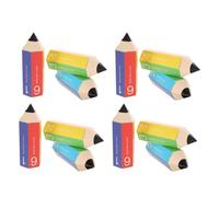 Veemoon 12 pièces Boîte à Forme de Crayon de Colorées pour et Anniversaires pour Cookies et