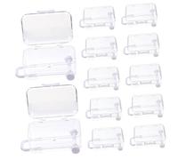 Veemoon 12 Pièces Boîtes à Mini Valise Transparentes Petites Boîtes pour Mariage Fête Shower Multiples pour Friandises et Bijoux Style Valise