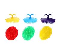 Veemoon 12 Pièces Brosse Massage Cuir Chevelu Et Corps - Brosses De Réutilisables En Plastique Pour Un Soin Capillaire Et Relaxation - Aléatoire