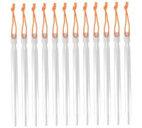 Veemoon 12 Pièces Clou Au Sol Épaissir Le Clou De La Tente Fournitures De Camping Outils pour Piquets De Tente Piquet De Fixation De Tente Clous De Tente Alliage D'aluminium
