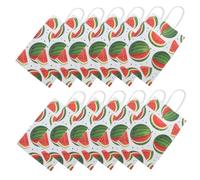 Veemoon 12 Pièces De Fête D'été Décorations De Fête D'anniversaire De Fruits Décorations D'anniversaire Pastèque Accessoires De Pastèque Cotillons De Fruits Papier Kraft