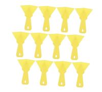 Veemoon 12 Pièces Outil de Réparation Angle Intérieur Plastique Abs Couteaux Mastic Flexibles pour Plaques de Plâtre Ergonomique pour Coins Secs