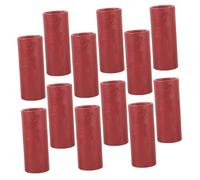 Veemoon 12 Pièces Tubes Papier Kraft Conteneurs Ronds pour Huile Essentielle Boîte Cadeau Durable et Portable pour Thé Café Rouge