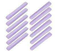 Veemoon 120 Pièces Éponges En Cellulose Pour Le Visage - Pads Démaquillants Exfoliants Ronds - Lavables Et Doux Idéal Pour Un Nettoyage Couleur Violet