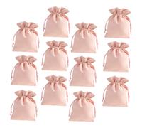 Veemoon 12pièces à Bonbons Lot Cordon De Serrage Pochette Cadeau Décorative Pochette à Cordon Pour Saint-valentin Et Autres Occasions Spéciales