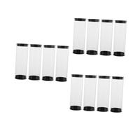 Veemoon 12pièces Boîte Transparent pour Balles De Golf Tube pour Transport Et Exposition des Balles De Golf Support De Collection