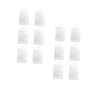 Veemoon 12pièces Contenants De Shampoing De Voyage Couvercle pour Ranger Facilement Votre Produit De Soin