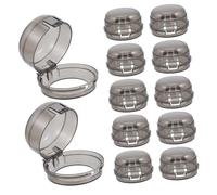 Veemoon 12pièces Couvercles De Boutons De Cuisinière Pour Garçon Fille De De Sécurité Pour Knobs De Pratiques Et Universelle Pour Cuisinière Et Four Couverture Anti-accident Pour