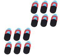 Veemoon 12pièces Couverture De Caméra De Confidentialité à Glissière pour Ordinateur Portable Tablette Et Téléphone De Webcam Noir