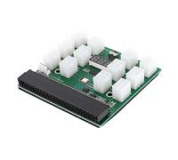 Veemoon 12v Alimentation Graphique Broches pour Carte Mère Adaptateur pour Alimentation Gpu Remplacement pour Systèmes De Minage Conception Robuste Et Artisanale Compatible avec Divers