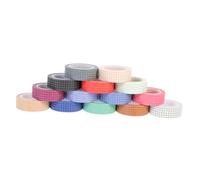 Veemoon 14 rouleaux Ruban Adhésif Washi Uni à Motif Quadrillé Rubans Décoratifs DIY pour Scrapbooking Journaux et Loisirs Créatifs Assortiment