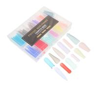 Veemoon 144pièces Capsules Pour Extensions Ongles Faux Ongles Carrés Préformés Pour Nail Art à Domicile