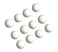 Veemoon 15 Pièces Boules En Polystyrène 8cm Blanches - Sphères Rondes Lisses Pour Arts Et Artisanat - Décorations De Noël Et Projets De Modélisation