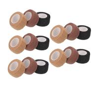 Veemoon 15 Pièces Finger Cots Uv Resistant Gel Wraps For Manicure Nail Lamp Protection Self-adhesive Breathable Finger Bandages For Nail Art