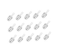 Veemoon 15 Pièces Tubes à Gloss Transparents Forme de Pots Alvéolés Réutilisables pour à Conteneurs Cosmétiques DIY Durables et Faciles à Remplir