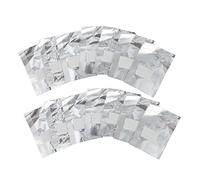 Veemoon 150 pièces Nail Art Foil Wraps Gel Polish Remover Pads Soak Off Cotton For Manicure And Pedicure