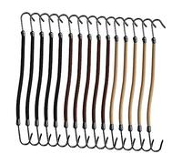 Veemoon 15pièces Crochets pour Queue de Cheval Crochets Élastiques Accessoires de Coiffure pour Cheveux Femmes