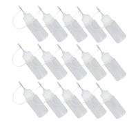 Veemoon 15pièces Flacon Souple à Pointe Fine De Précision Compte-gouttes Vide Plastique Applicateur Pour Colle Liquides Huiles Bricolage Artisanat