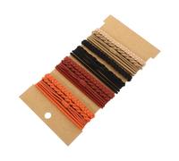 Veemoon 16 pièces Élastiques à Cheveux Accessoires de Coiffure Vintage et Filles Élastiques Résistants pour Cheveux Épais Parfaits pour Chignons Queues de Cheval et Tresses