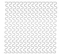 Veemoon 18 Ressorts de Rechange pour mobilier de Jardin : Ressorts de Remplacement pour canapé, Fauteuil inclinable, lit, Clips de Compression pour réparer Les Coussins affaissés, 60 cm