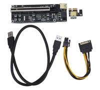 Veemoon 1ensemble Adaptateur Pcie pour Carte Graphique avec Extension pour Gpu Externe Et Minage De Cryptomonnaies Connecteur Stable Et Haute Performance