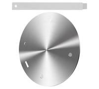 Veemoon 1ensemble Adaptateur Plaque Induction Inox pour Cuisinière Gaz et Électrique Diffuseur Chaleur Rapide et Uniforme Set de Cuisson Polyvalent pour Casseroles Fonte