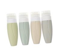 Veemoon 1ensemble Flacon Squeezable Étanche Pour Voyage Set De Contenants Pour Shampooing Lotion Et Gel Pour Toilettes De Voyage Et Bagages