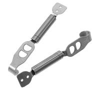 Veemoon 1ensemble Kit de Verrouillage pour Coffre et Capot Moteur Ressort de Coffre Résistant Crochet de Fixation Facile à Installer Compatible avec Plusieurs Modèles de Voiture