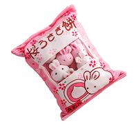 Veemoon 1ensemble Peluche Lapin Adorable Coussin Rembourré Peluche pour Garçon Fille Jouet Décoratif Forme De Bunny pour Décoration Et Anniversaire