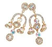 Veemoon 1Paire Boucles Oreilles Pendantes pour Style Chandelier Élégant Parfaites pour Accessoires Raffinés pour Toutes Occasions