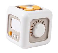 Veemoon 1pièce Cube Sensory Éducatif pour Garçon Fille Jouet Montessori pour Développement des Compétences Motrices Et Cognitives pour Tout-Petits Et Apprentissage Précoce