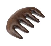 Veemoon 1Pièce Peigne de Massage de Santal Naturel Dents pour Outil de Détente et Circulation Sanguine Parfait pour Toutes Occasions