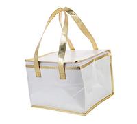 Veemoon 1pièce Sac De Rangement pour Gâteaux Pochette De Stockage Portable pour Pizzas Et Aliments Frais Sacs Étanches Et Pratiques avec Doublure