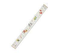 Veemoon 1pièce Sticker Mural Tôise De Croissance Animaux Amusants Pour Garçon Fille Autocollant Amovible Pour Chambre De Garçon Fille Avec Échelle De Mesure
