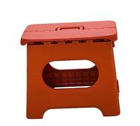 Veemoon 1pièce Tabouret Pliable Compact Petite Chaise Portable Rouge pour Maison Bureau Et Salle De Bain Économiseur Espace Pratique Et Léger