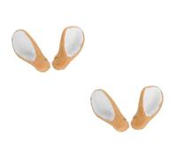 Veemoon 2 Coiffe Cerf Noël DIY pour Festival Accessoires de Cheveux Simulés Oreilles de Cerf Décoration Animaux Forêt pour Fête et Cosplay