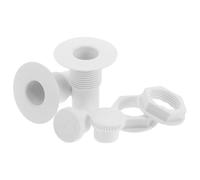 Veemoon 2 Ensembles Bouchons de Drainage Plastique pour Congélateur Bouchons Filetés Étanches Accessoires de Remplacement pour Évier de Réfrigérateur Étanchéité Antifuite