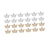 Veemoon 2 ensembles Broche Couronne Épingle À Revers Couronne Broche Pour Femme Broche Pour Sac À Broche Pour Châle Broche Pour Vêtements Pour Femme Broche Pour 12 pièces * 2