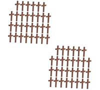 Veemoon 2 Ensembles Pendentifs Croix Lot Pour Diy Décorations Religieuses Artisanat Fêtes Pendentifs Durable Flexible Pour Bracelets Décorations Festives 30 Pièces * 2