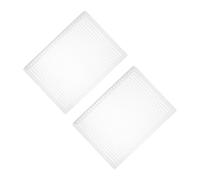 Veemoon 2 ensembles Règle de Pochoir Plastique Espacement pour Dessin et Écriture Guide Écriture Précis avec Marquage Clair et Échelle Calibrée pour Journaux et Lettrage